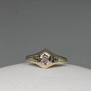 Celestial Gold Ring for Child, Slim Pinky, Midi Ring, or as an Necklace Charm